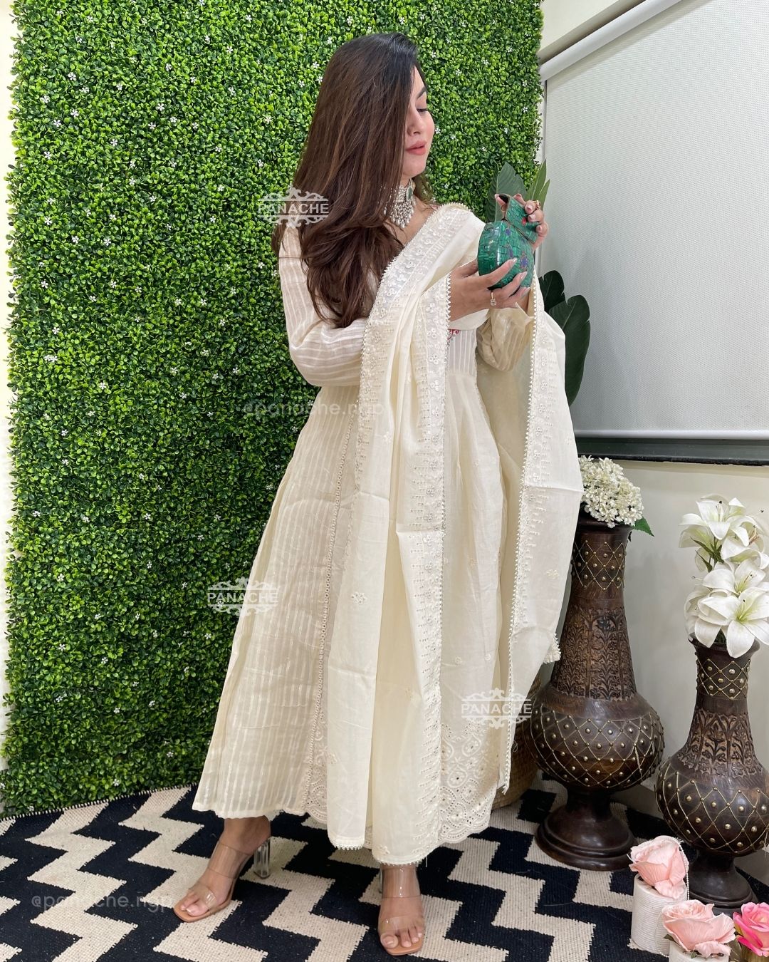 Aline cotton partywear