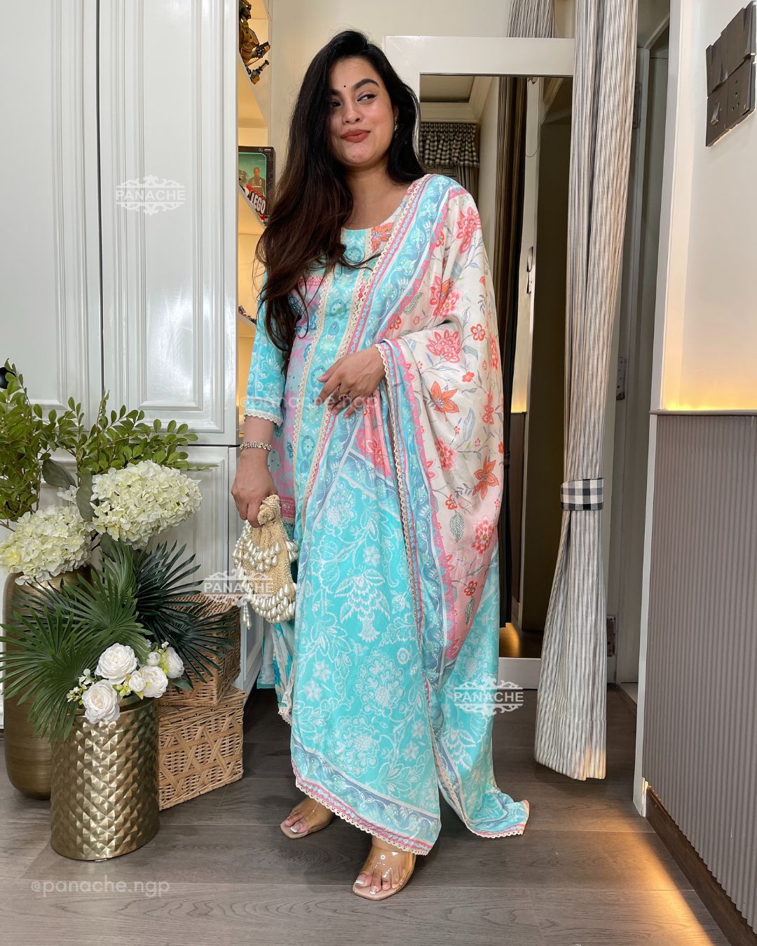 Barbie Karachi suit set