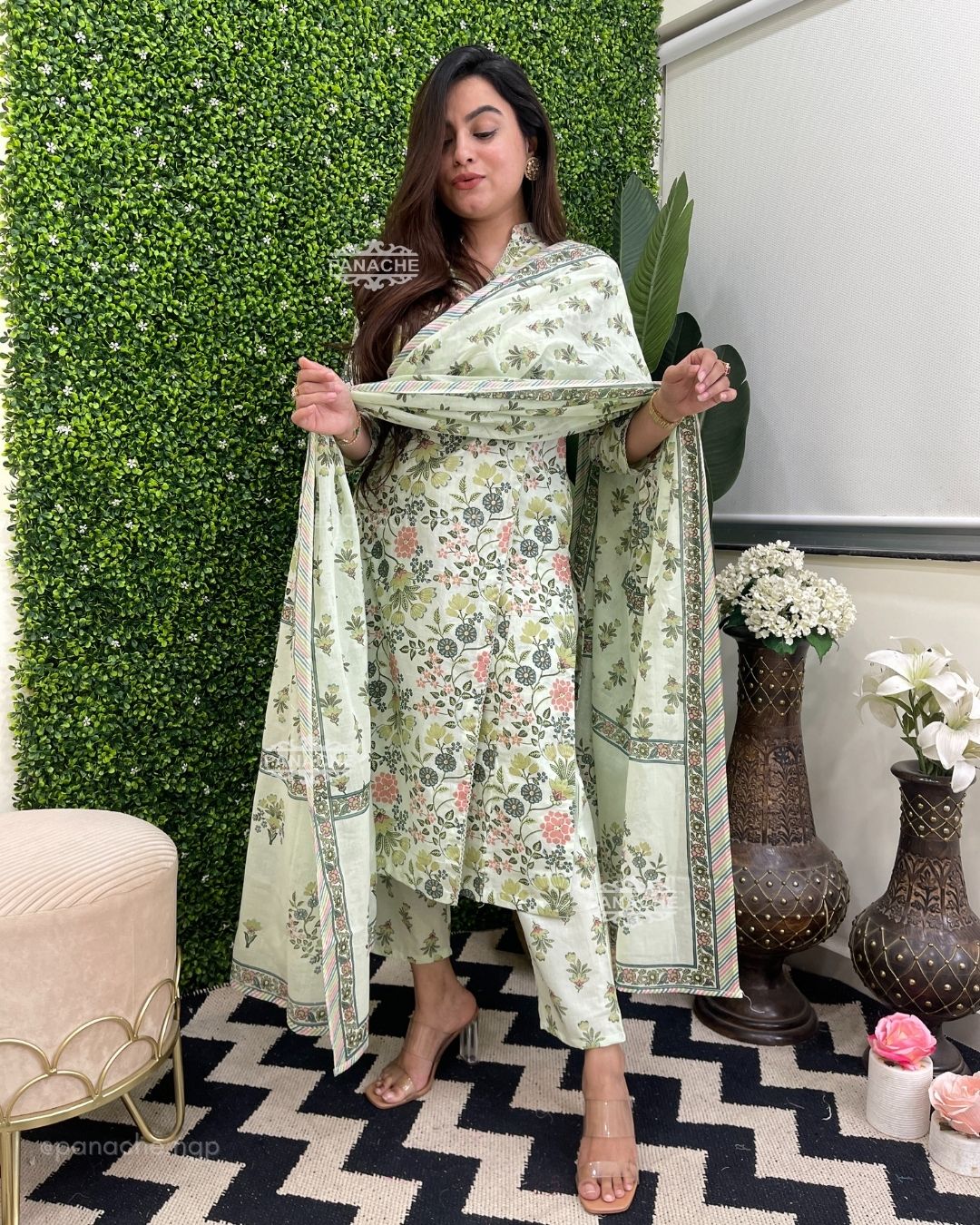 Angrakha Floral cottons