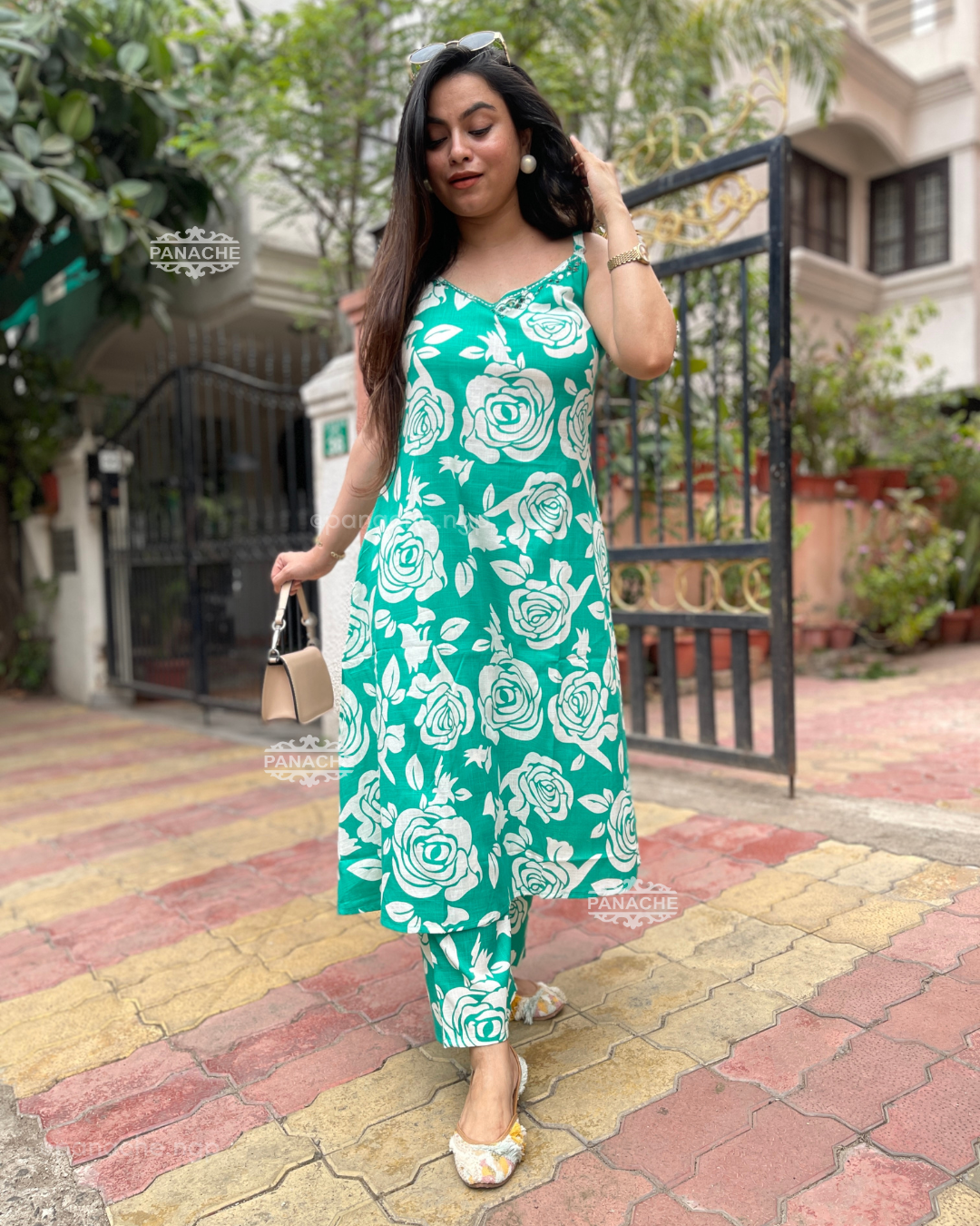 Cool comfy printed coord