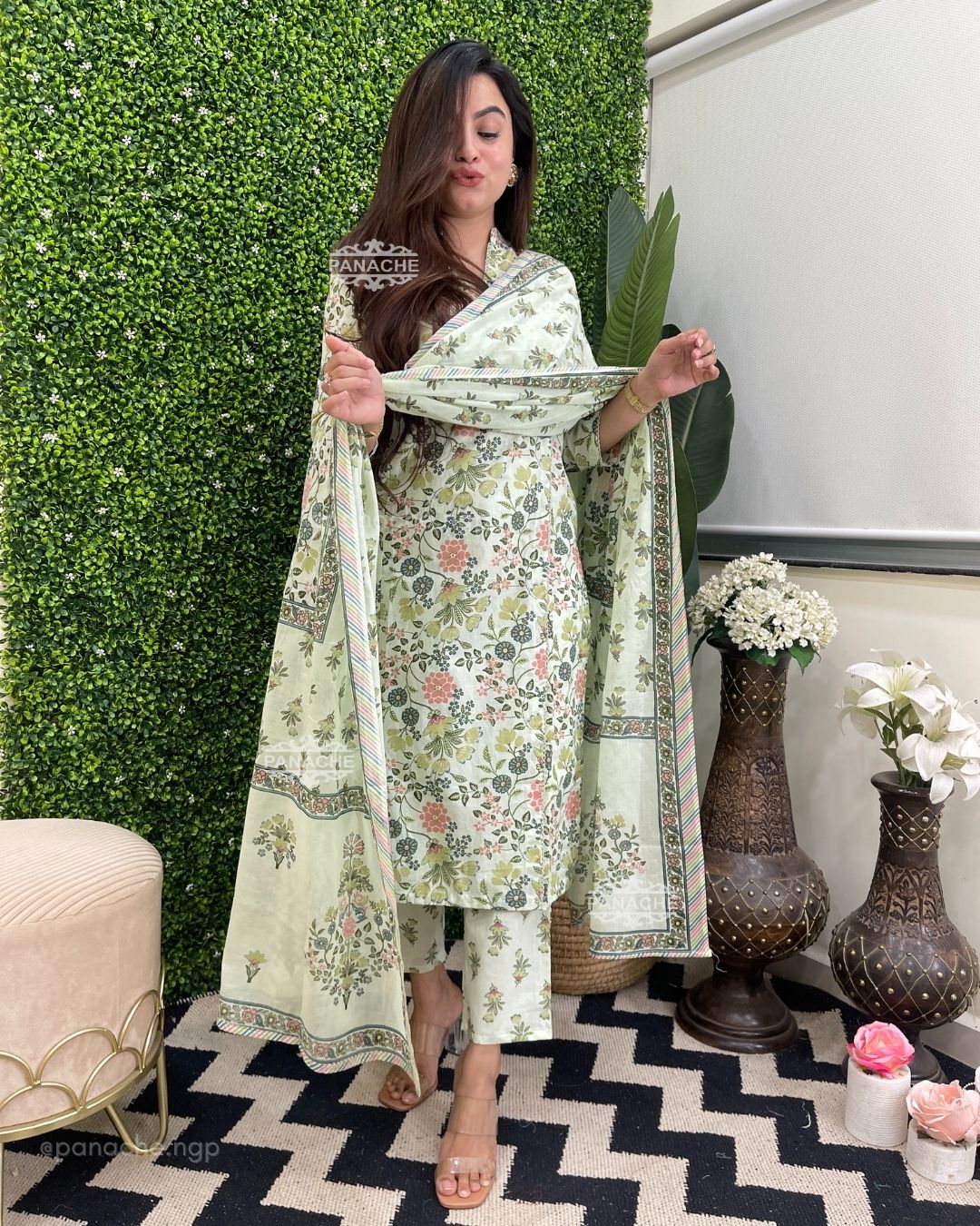 Angrakha Floral cottons