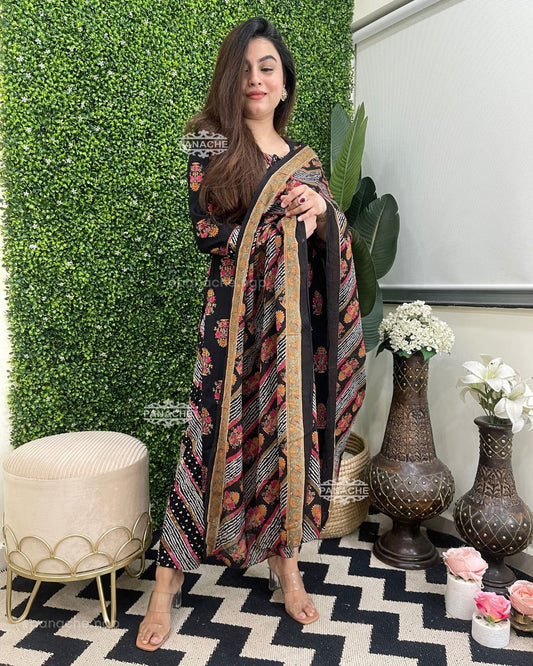 Print on print black budget set