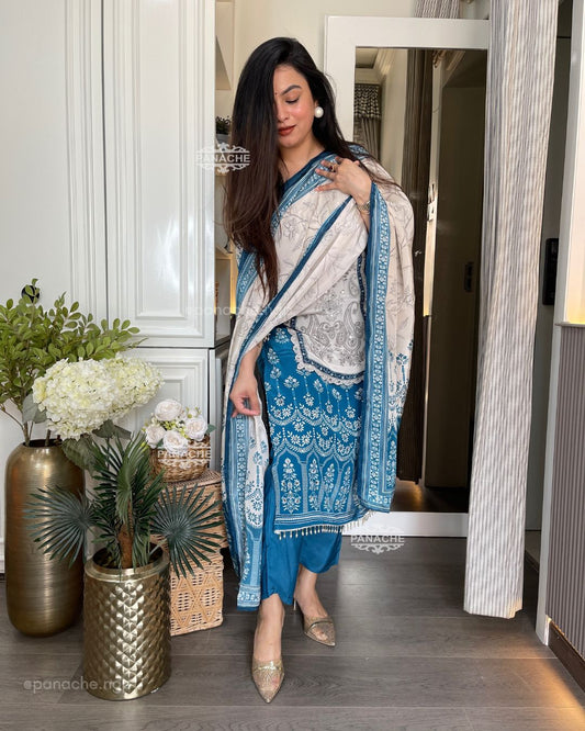 Sea breeze muslin set