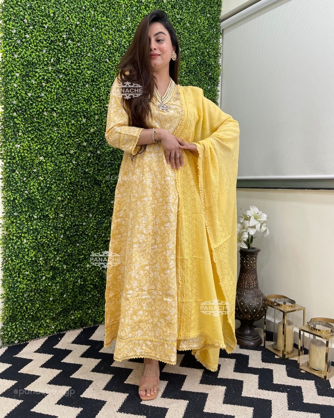 Angrakha Anarkali set