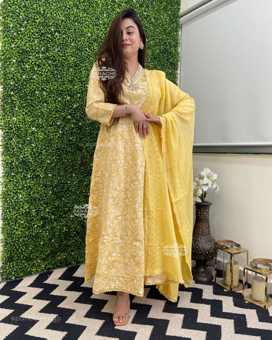 Angrakha Anarkali set