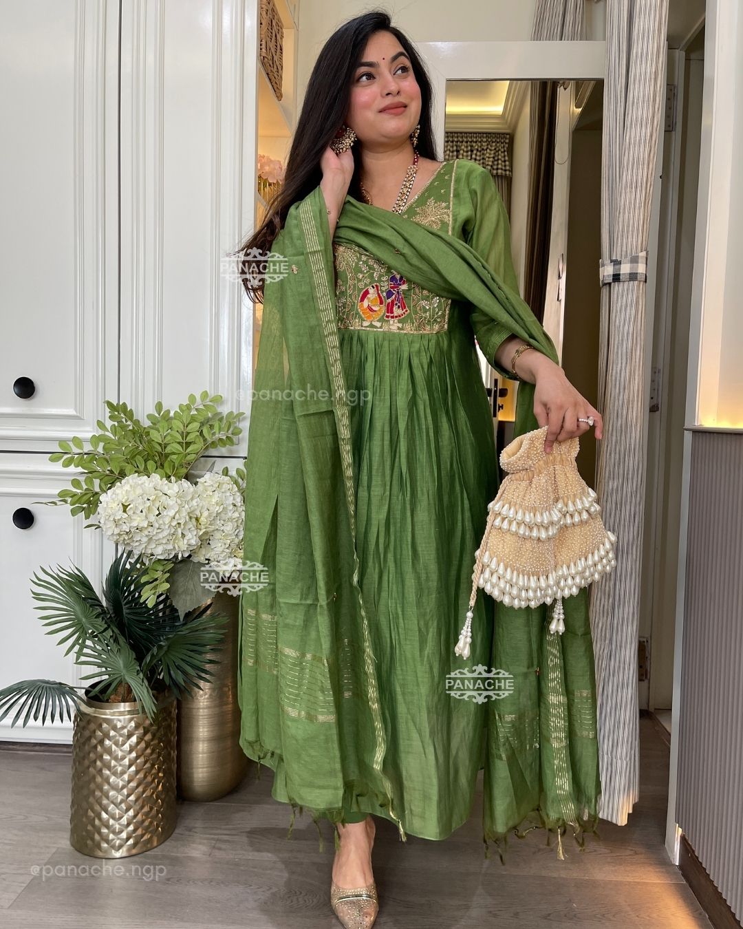 Tropical aline festive set