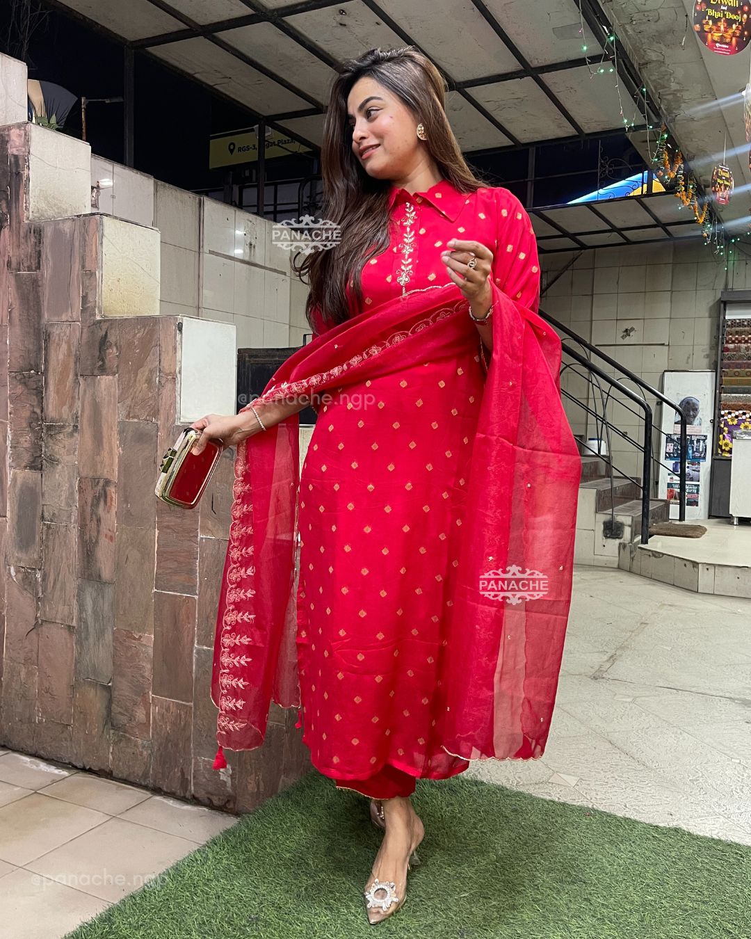 Zari silk set special