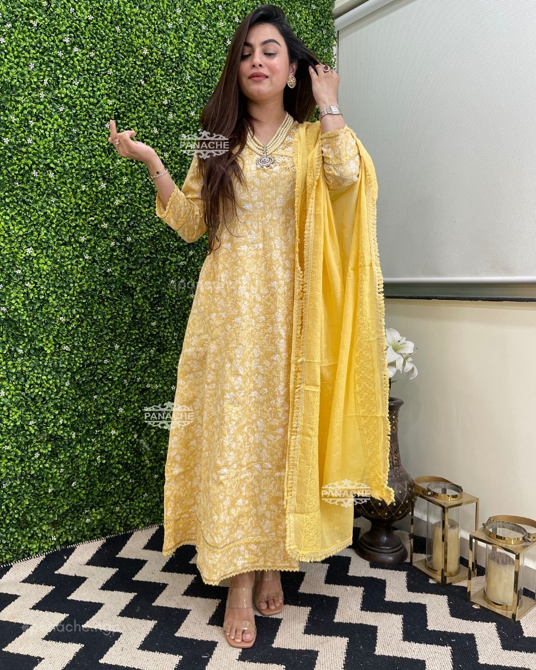 Angrakha Anarkali set