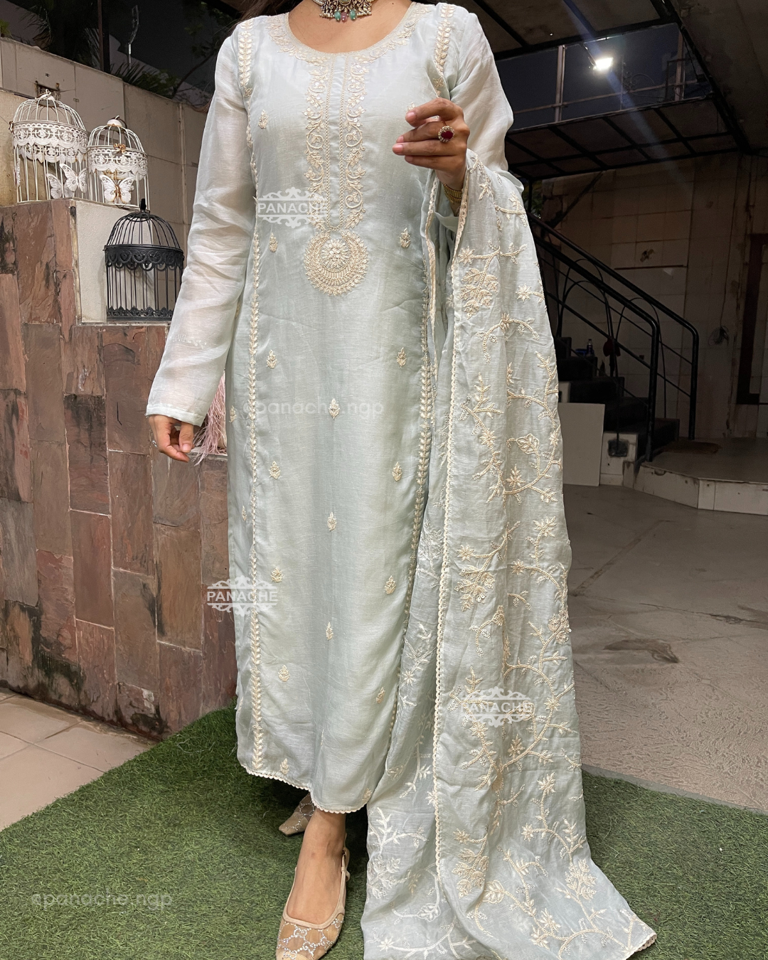 Winter pastels suits