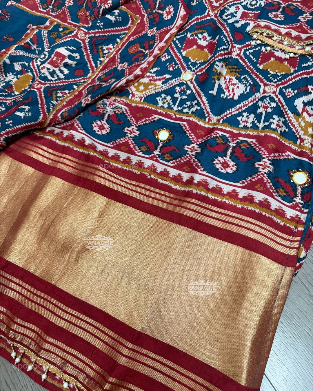 Royal Patola gajji suit set