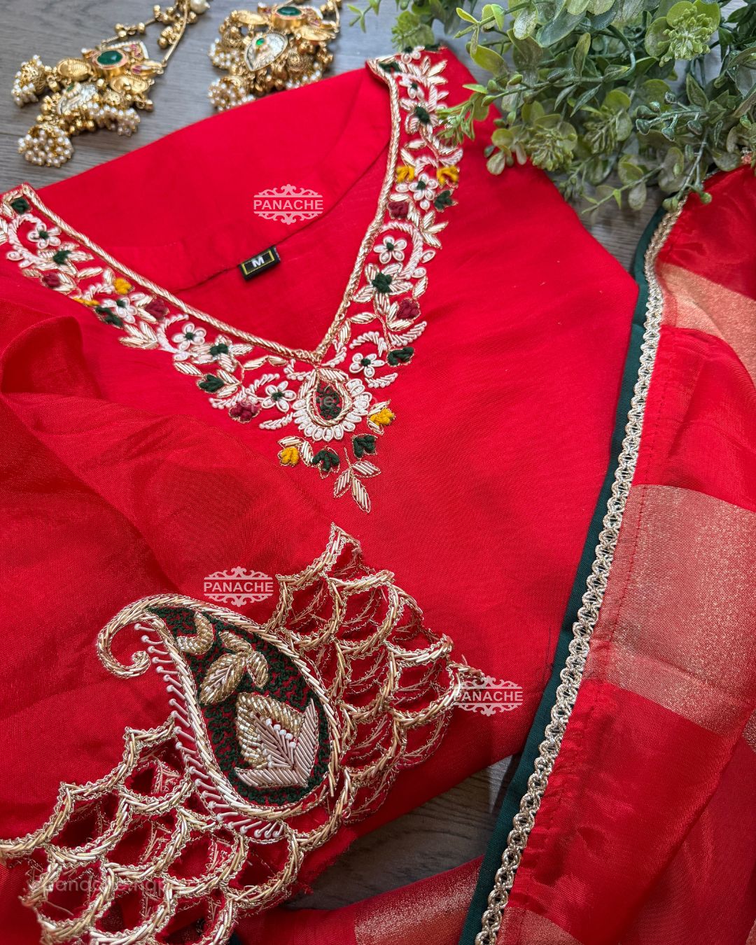Meher cutwork suit set