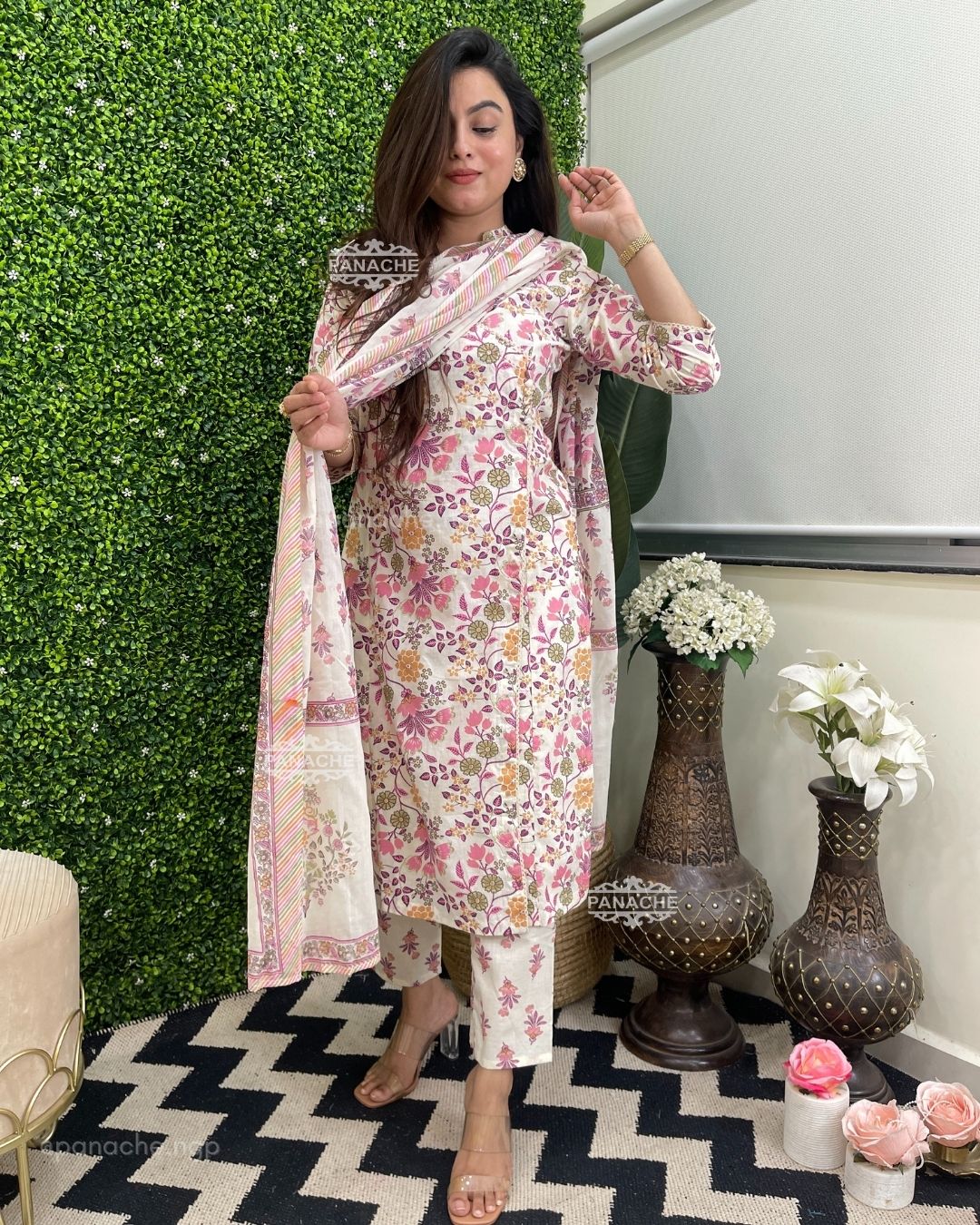 Angrakha Floral cottons