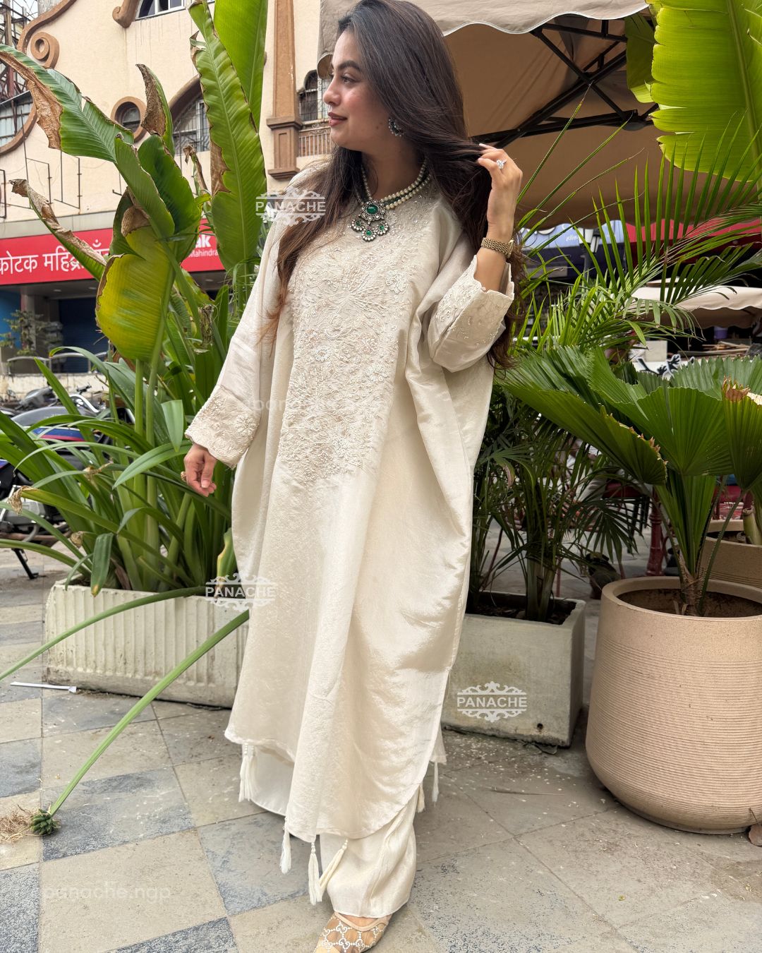 Kari kaftan set