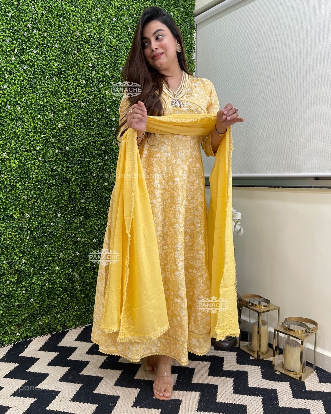 Angrakha Anarkali set