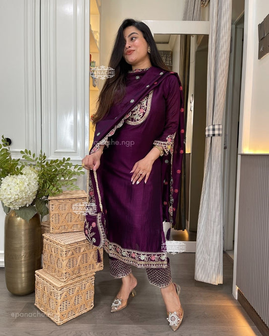 Budget potli zari bright set