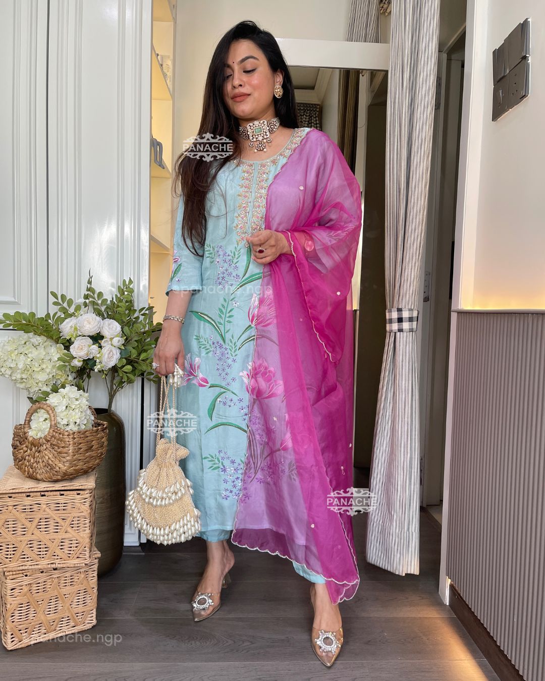 Hand painted Noori set