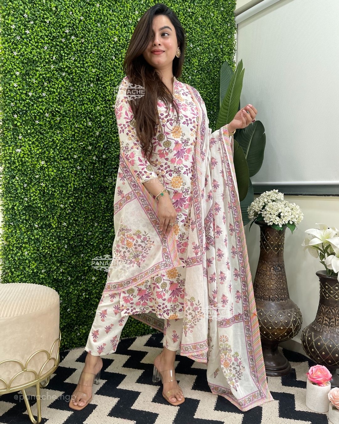 Angrakha Floral cottons