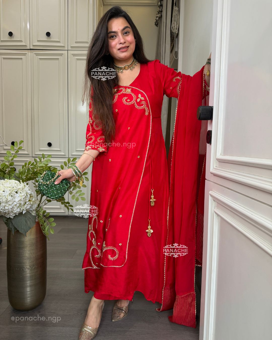 Sindoori chand set