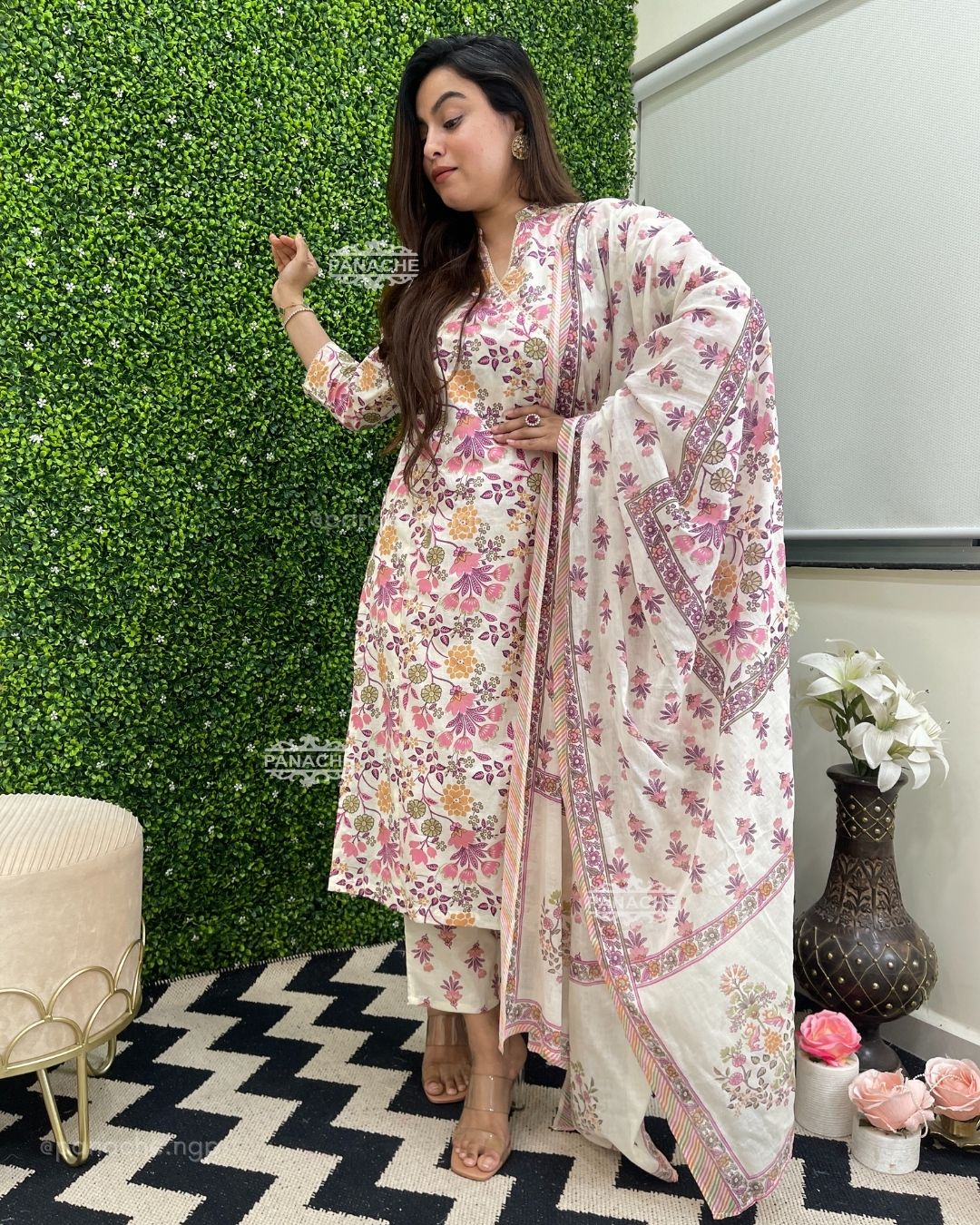 Angrakha Floral cottons