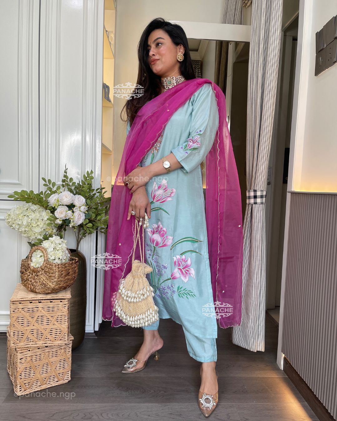 Hand painted Noori set