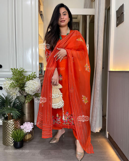 Orange blossom 2.0 suit set