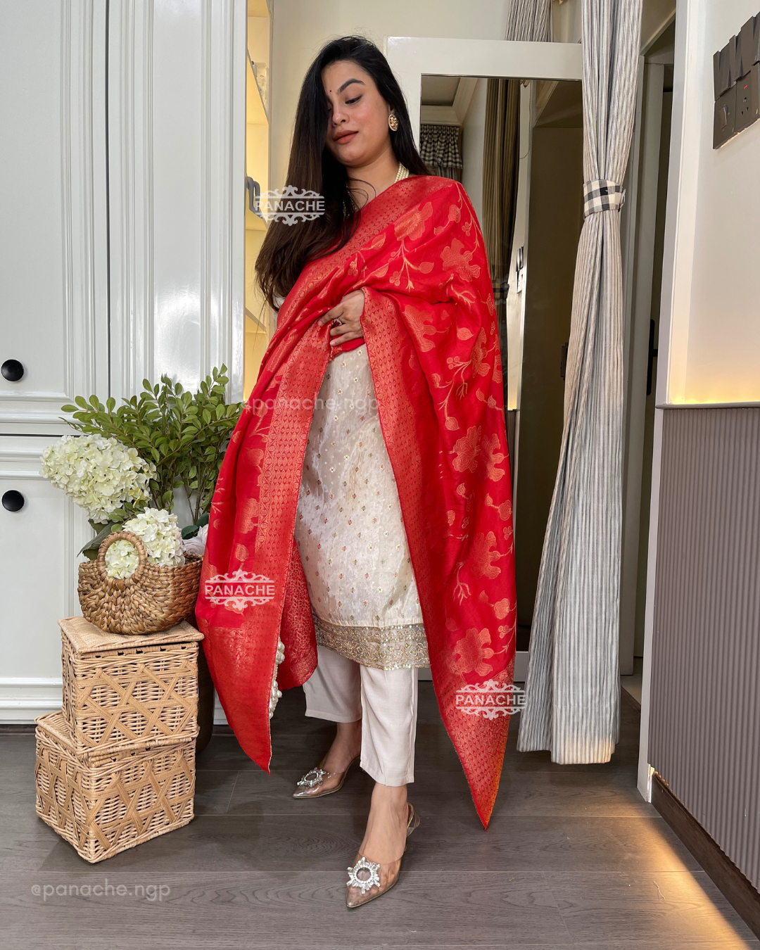 Organza Banarasi set