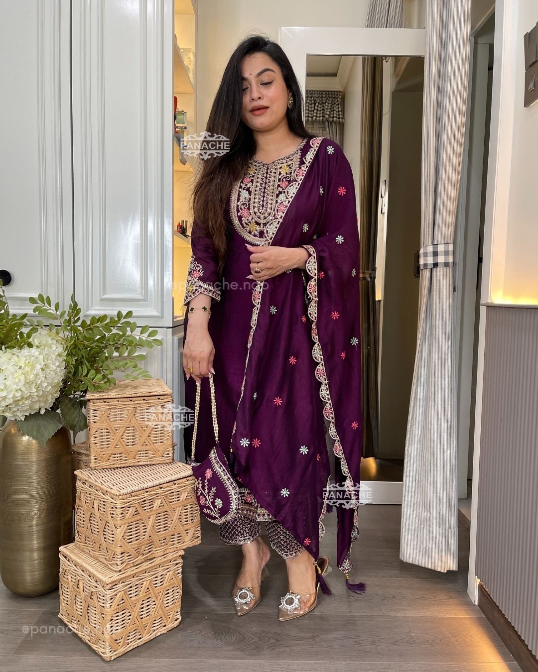 Budget potli zari bright set