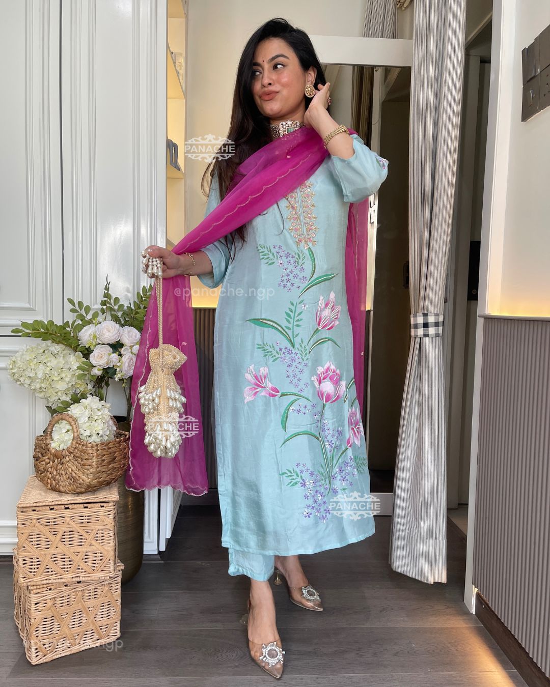 Hand painted Noori set