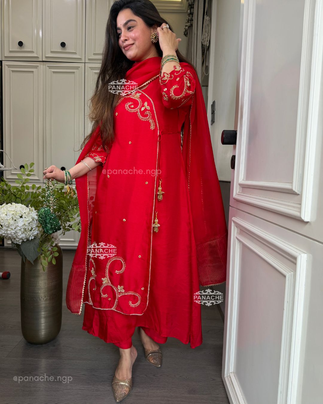 Sindoori chand set