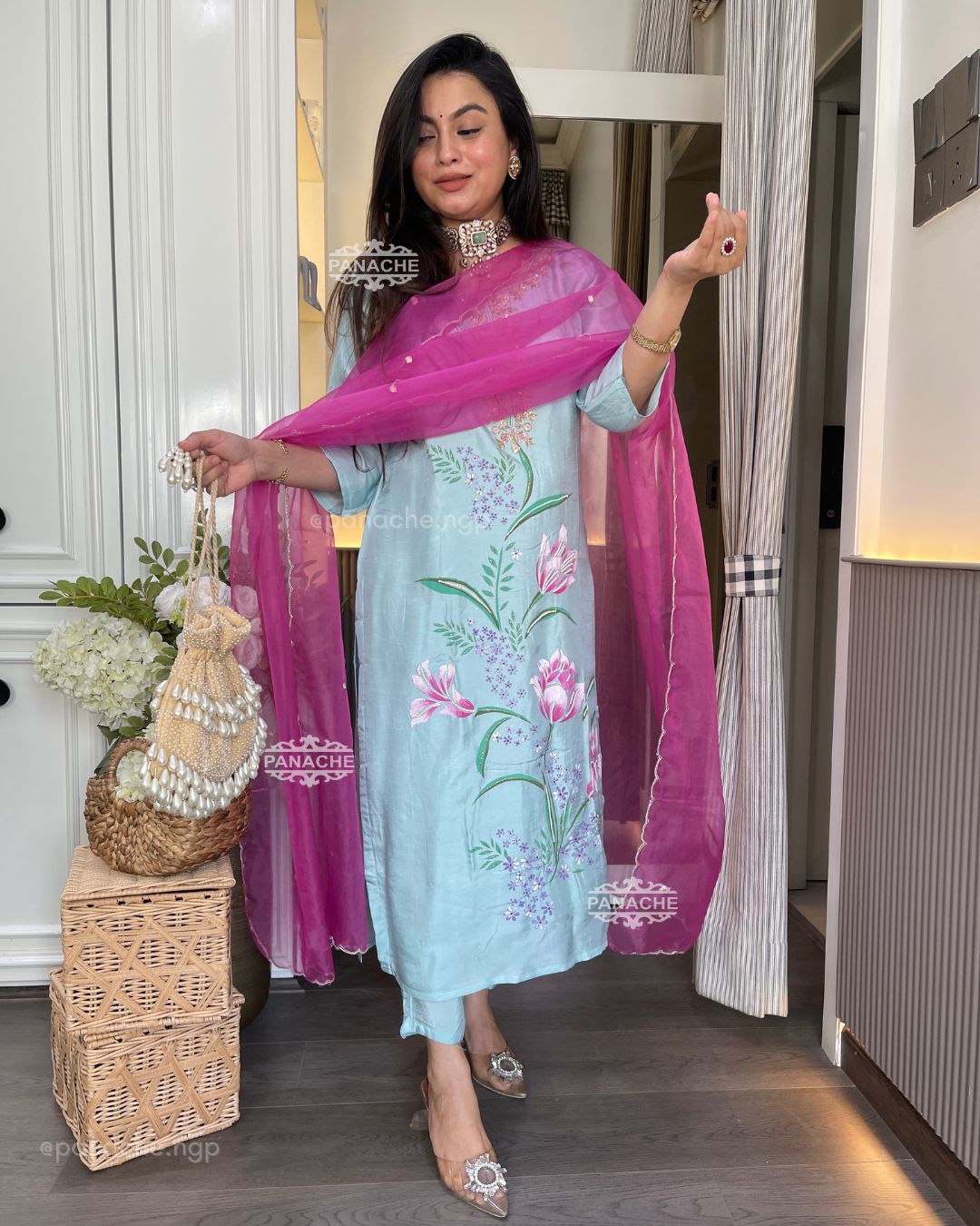 Hand painted Noori set