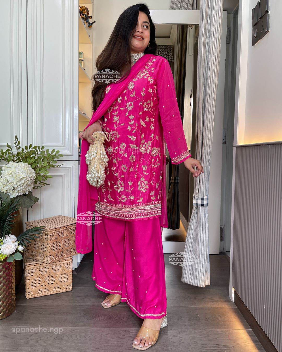 Gharara pinkness set