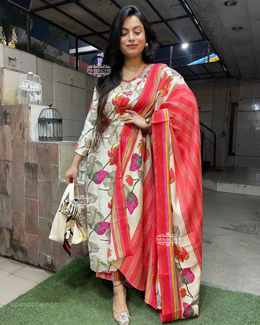 Semiformal office wear set