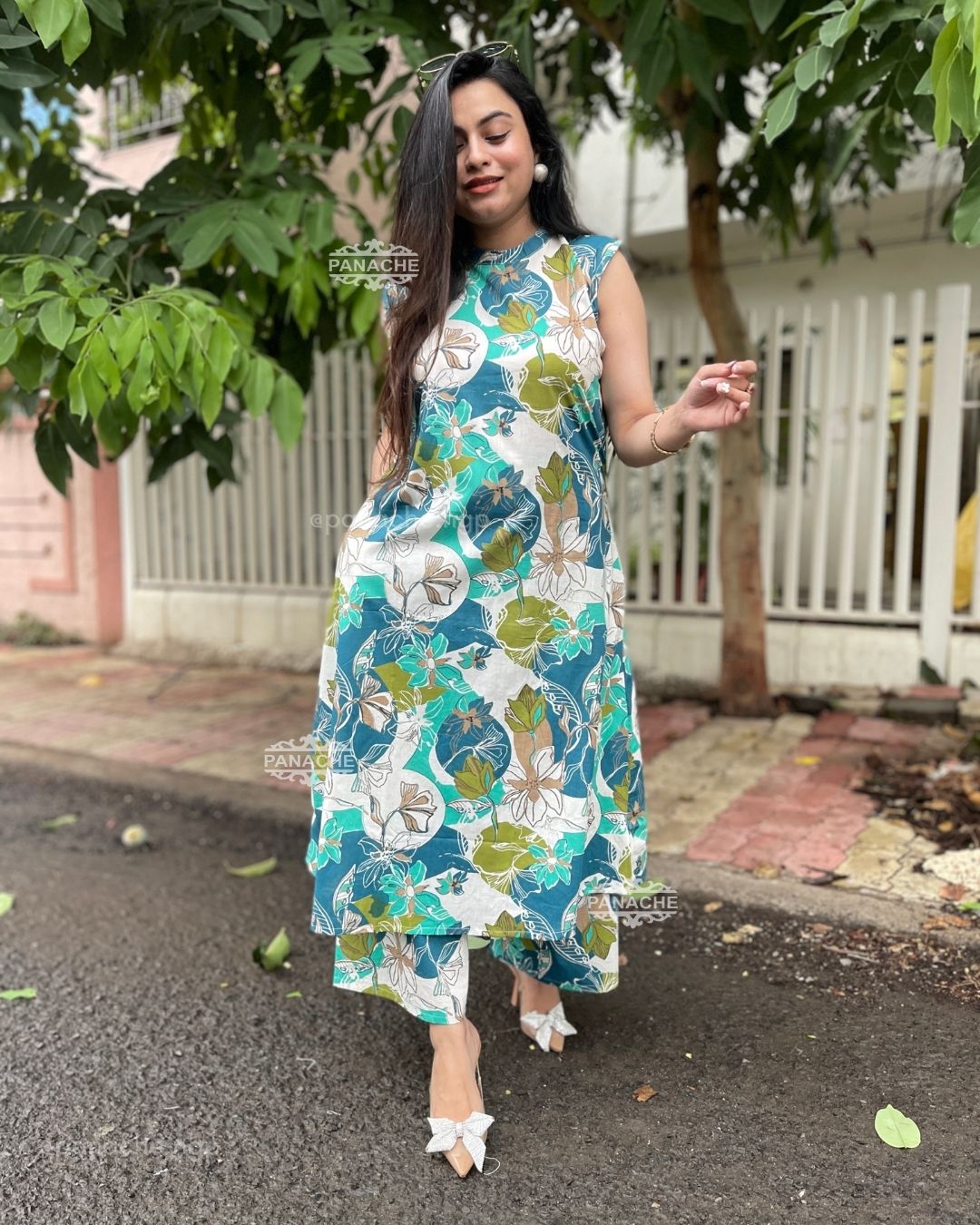 Sleeveless cotton coords