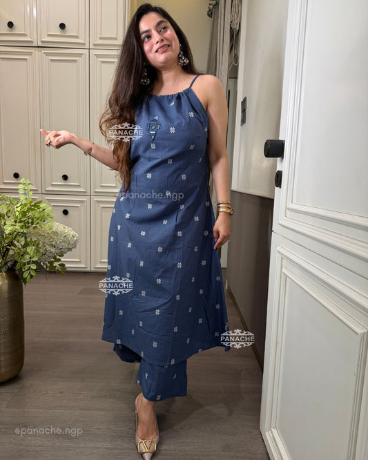 Boho blue budget coords