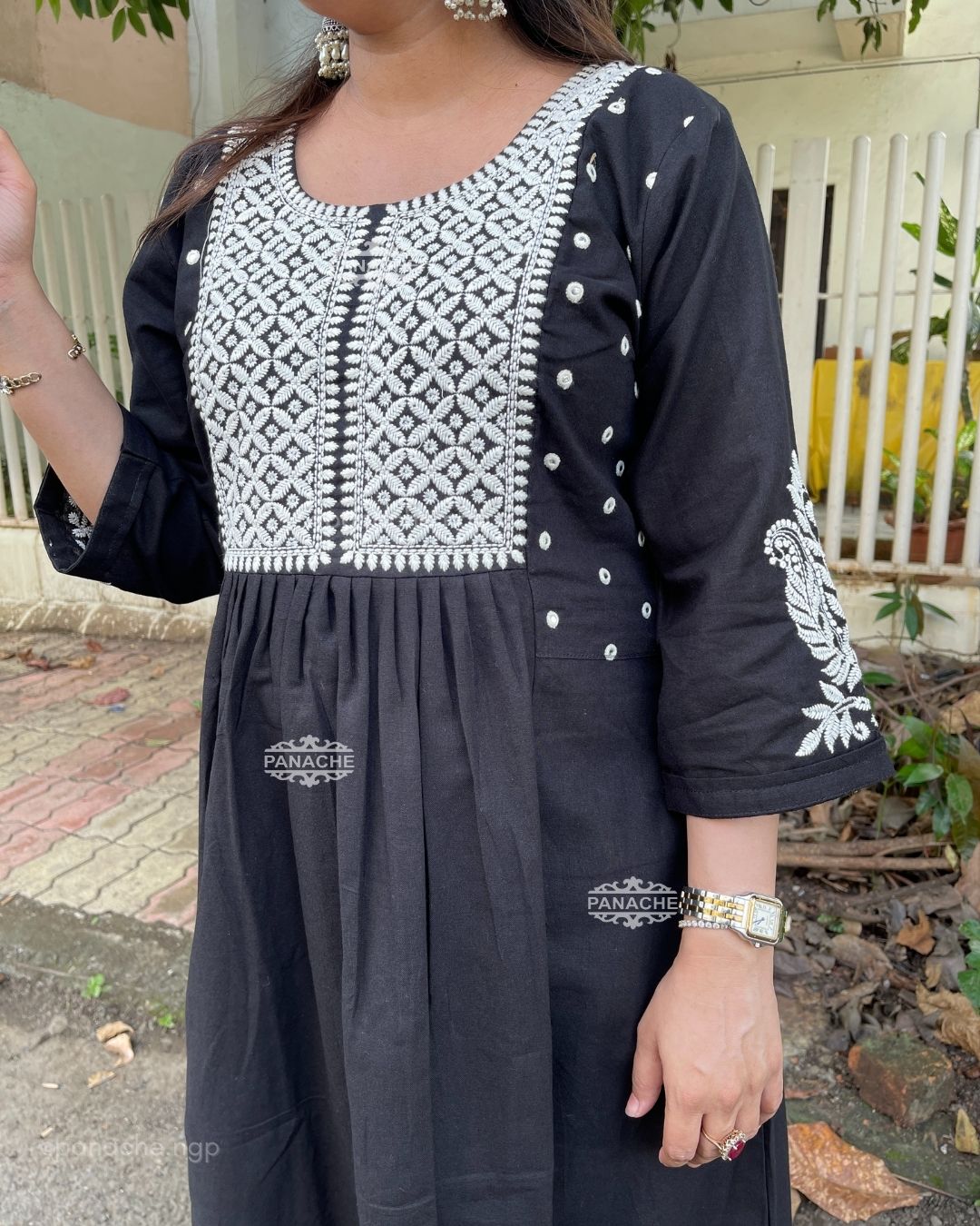 Thread work black set