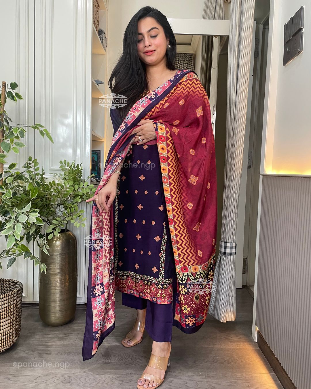 Patola semi formal set