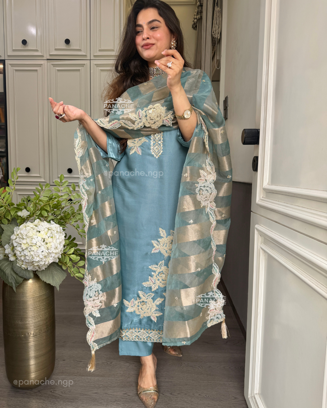 Partywear pastel sets