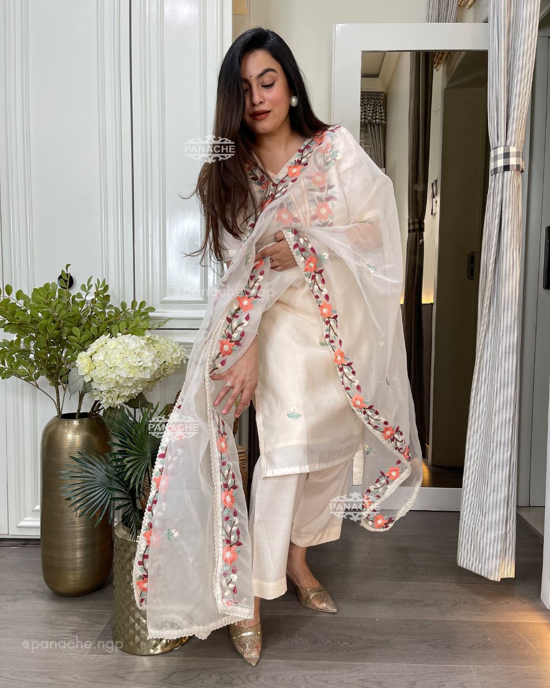 Cotton floral summer sets