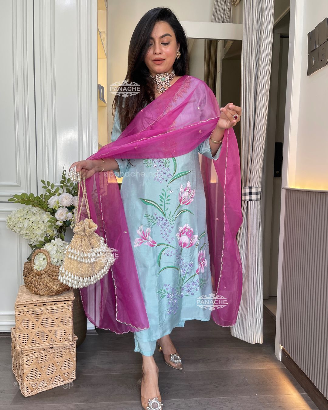 Hand painted Noori set