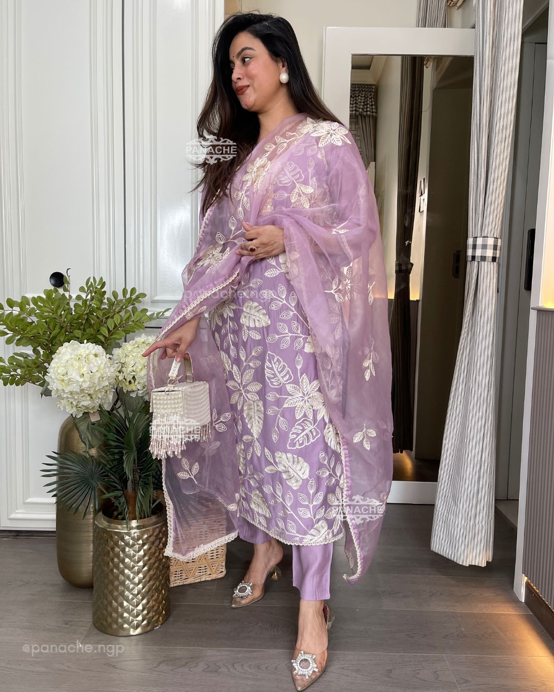 Karachi embroidered pastels sets