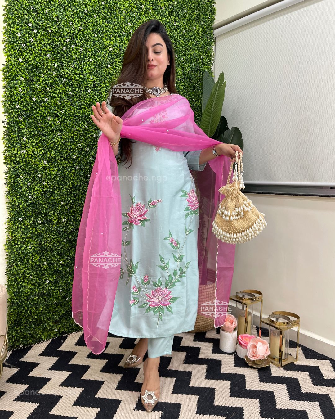 Hand painted Noori set