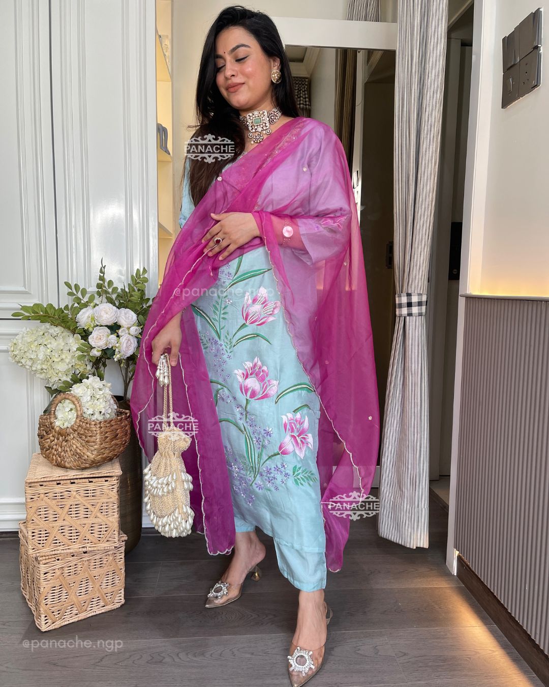 Hand painted Noori set