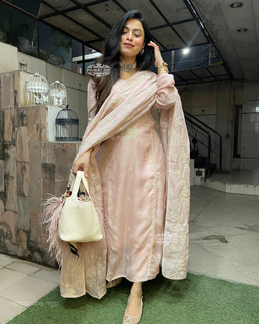 Winter pastels suits