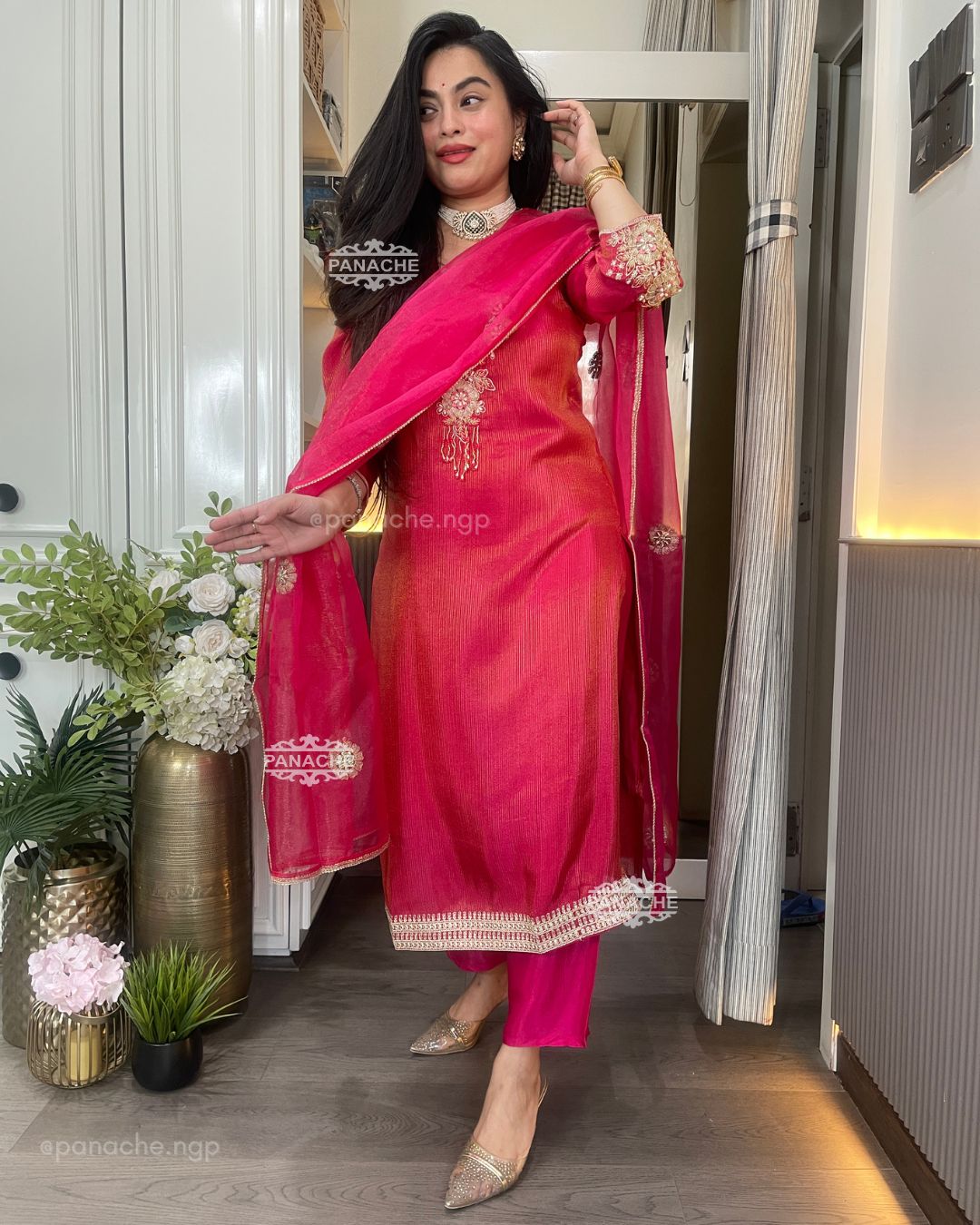 Dhup and chao gajari set