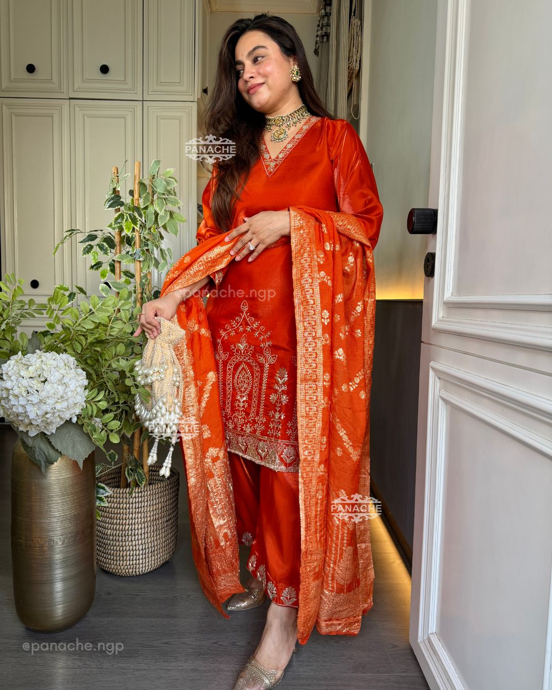 Partywear Sitara set