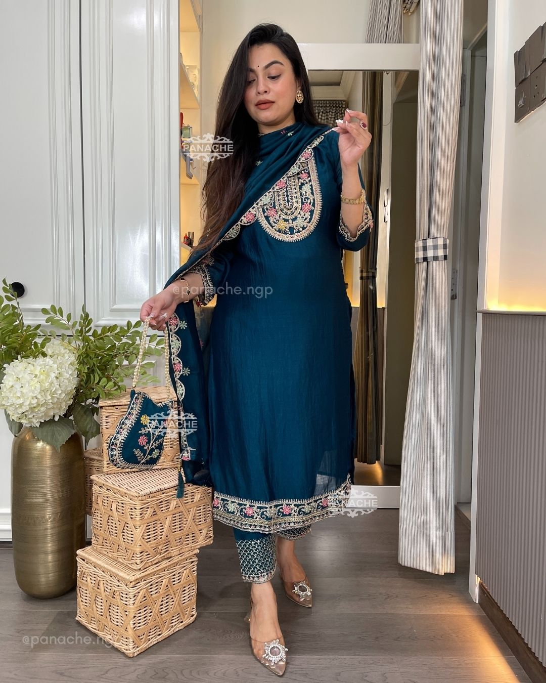 Budget potli zari bright set