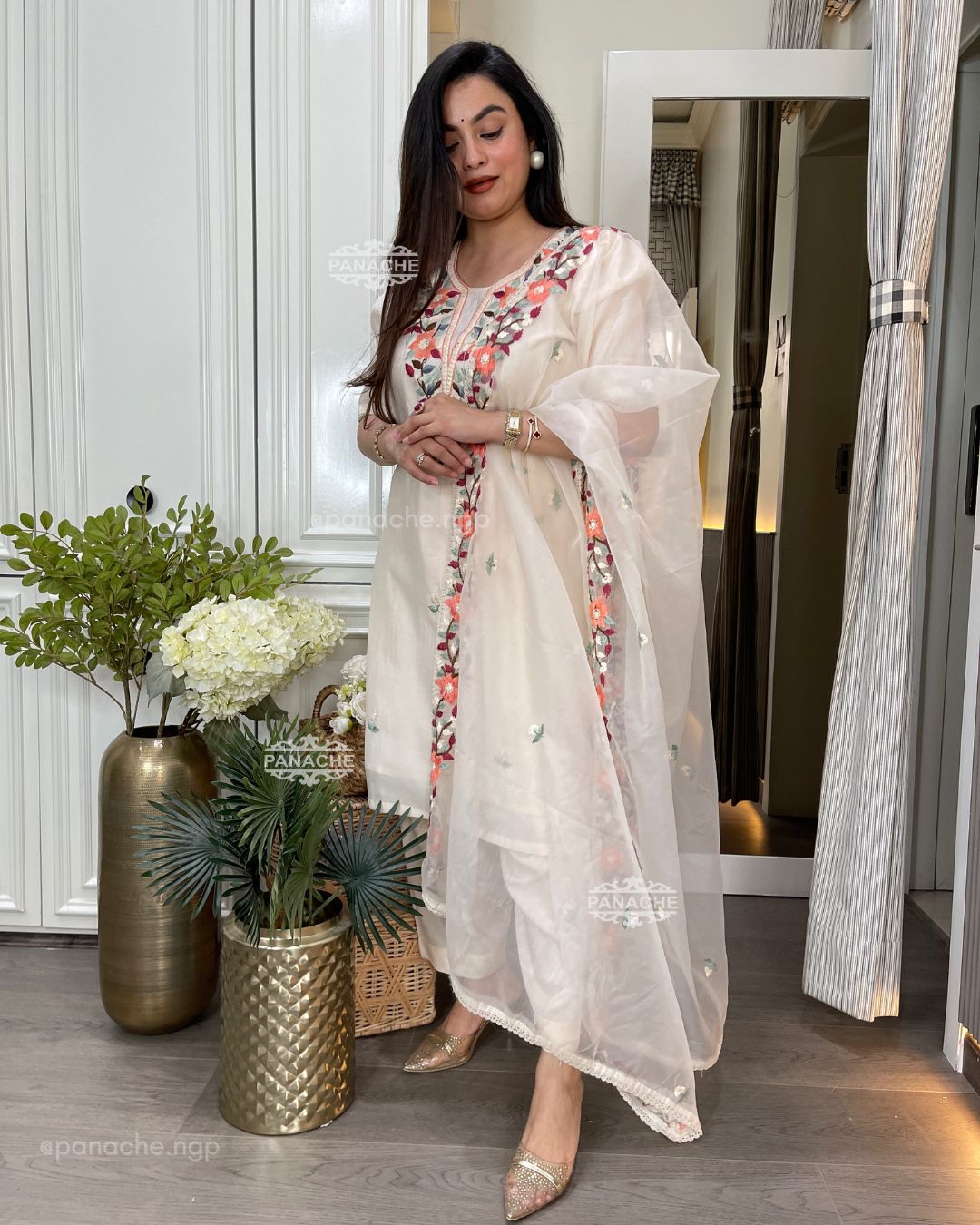 Cotton floral summer sets