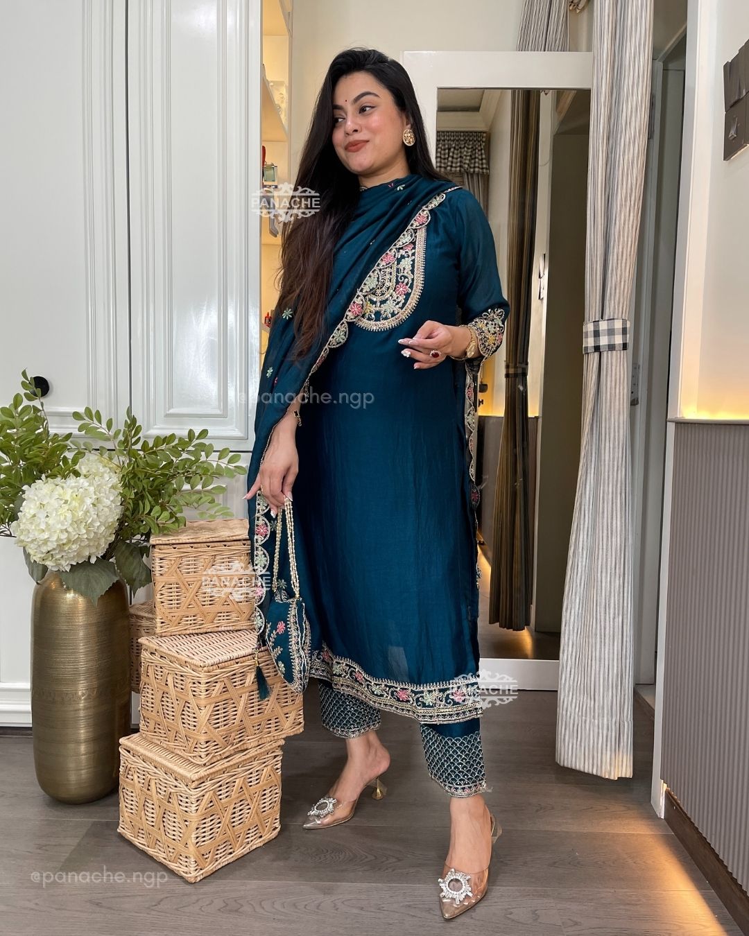 Budget potli zari bright set