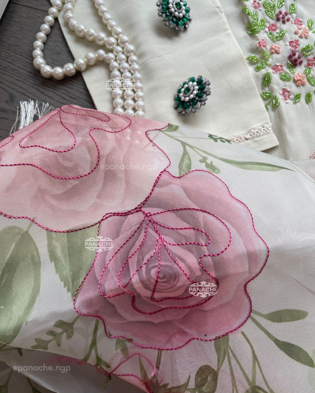 Rose & tulip garden set