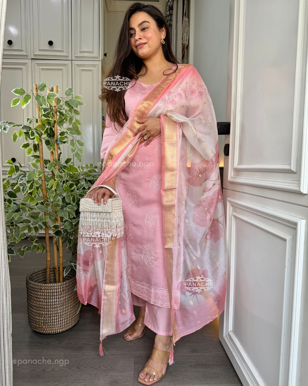 Lakhnavi thread suits